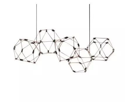 Люстра Lucciola 5A matt gold