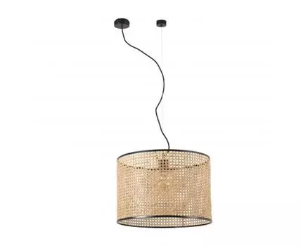 Люстра Mambo Simple черный/ротанг 450