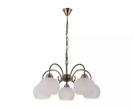 Люстра Margo A9317LM-5AB (25, 60, Подвесные, Белый, 60)