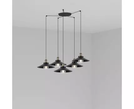 Люстра Marlin 5L черная