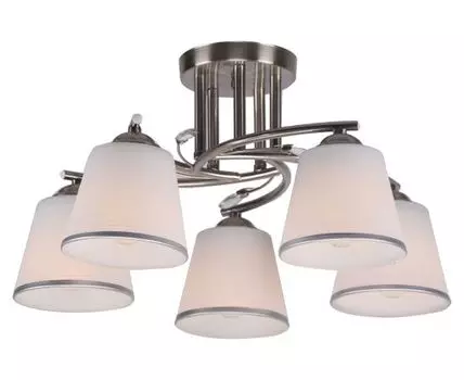 Люстра MD.0536-5-S SN (25, 53, Потолочные, Белый, 53)