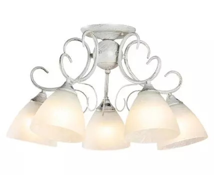 Люстра MD.0736-5-S WH (31, 58, Потолочные, Белый, 58)