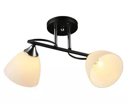 Люстра MD.2980-2-S BK+CH (23, 40, Потолочные, Белый, 29)