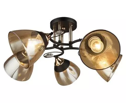 Люстра MD.3807-5-S BK+FGD