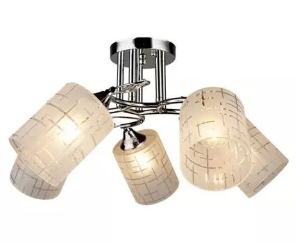 Люстра MD.3808-5-S CH (23, 56, Потолочные, прозрачный, 56)