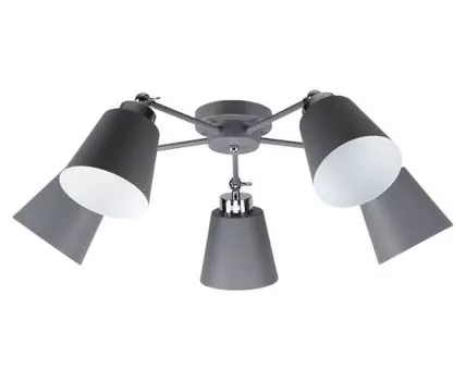 Люстра MD.9103-5-S GR+CH