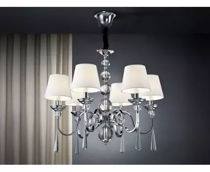 Люстра Mercury II 6L металлическая