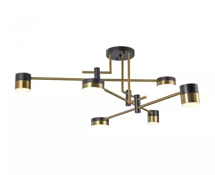 Люстра Милли (черный, желтый)