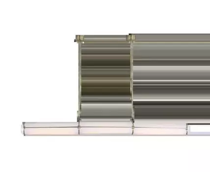 Люстра Milosh tendence (золотистый, 9)