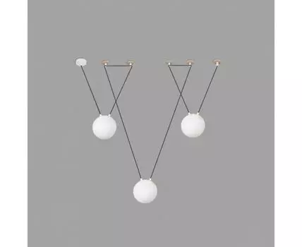 Люстра Mine 3L белая