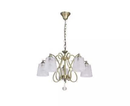 Люстра Моника (золотистый, прозрачный)