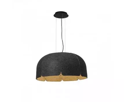 Люстра Mute коричневая/темно-серая 4000K