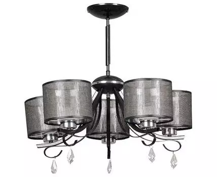 Люстра на штанге Emibig Ultra Black 885/5