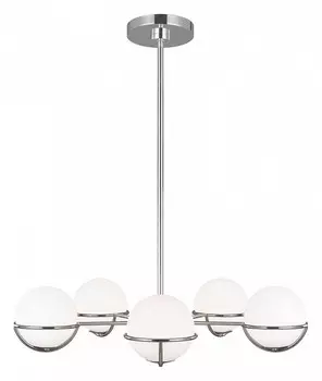 Люстра на штанге Feiss Apollo FE-APOLLO5-PN