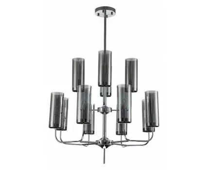 Люстра на штанге Indigo Balletto 13014/12R Chrome