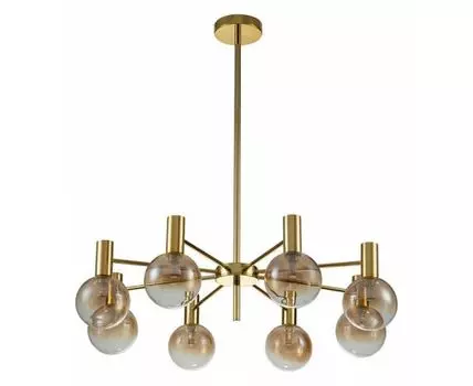 Люстра на штанге Indigo Collana 13015/8R Gold