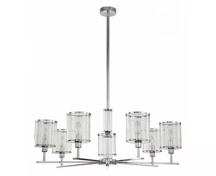 Люстра на штанге Indigo Dante 13022/7R Chrome