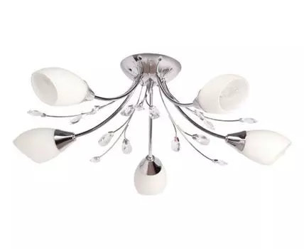 Люстра Нежность 356015105 (22, 62, Потолочные, Серебряный, 62)