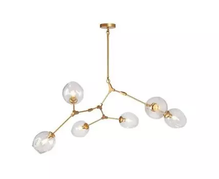 Люстра Нисса (золотистый, 80)