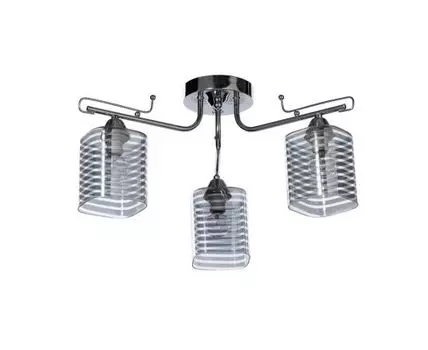 Люстра Олимпия (серебристый, серый)