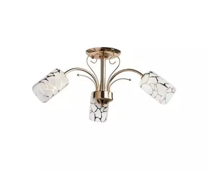 Люстра Олимпия (золотистый, белый)