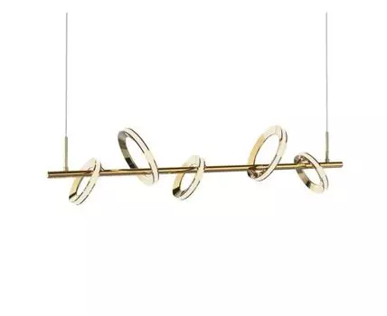 Люстра P0675-5D s-gold