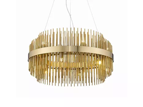 Люстра P68082-12 ant. brass