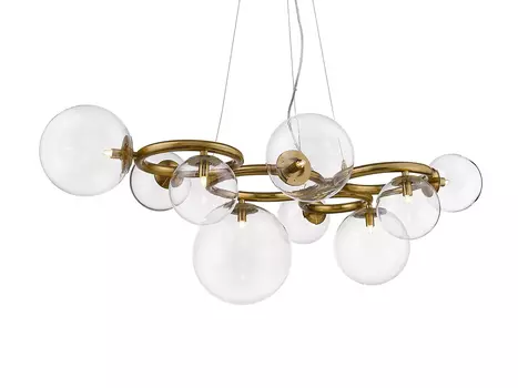 Люстра P68092-9 brass