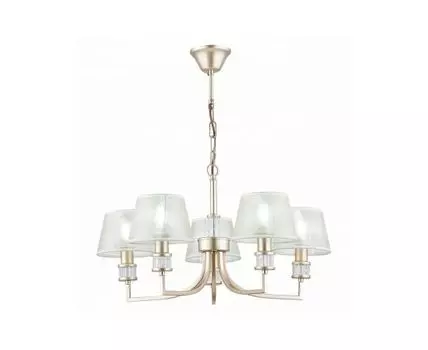 Люстра подвесная EVOLUCE (бежевый, золотистый)