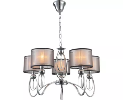 Люстра подвесная Moderli V2585-5P Dark 5*E14*60W