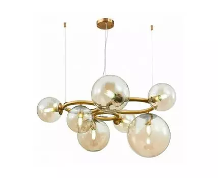 Люстра подвесная ST LUCE (коричневый, латунный, 60,5)