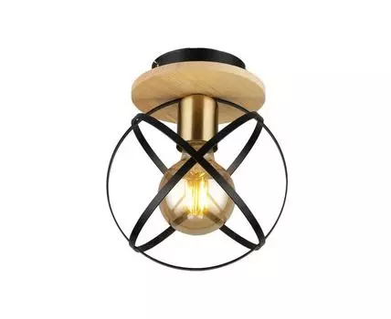 Люстра потолочная (Черный)