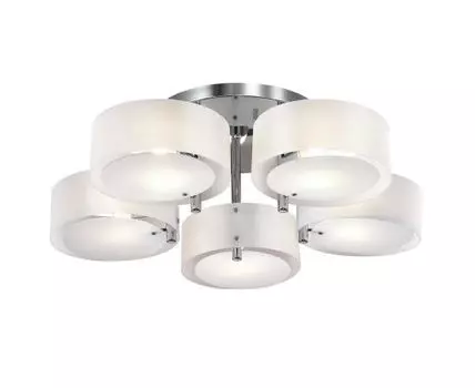 Люстра потолочная EVOLUCE (хром)