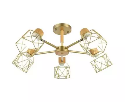 Люстра потолочная EVOLUCE (золотистый)