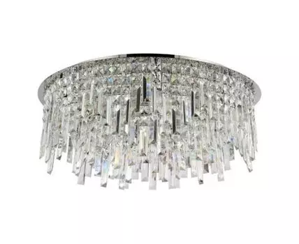 Люстра потолочная хрустальная Dinara (хром, 60)