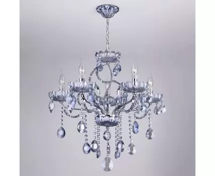 Люстра с хрусталем 3015/5 хром
