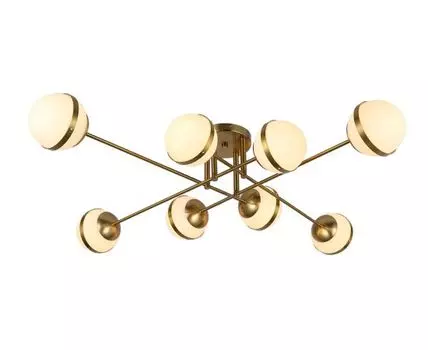 Люстра Stripy (золотистый, белый)