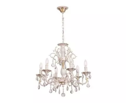 Люстра Свеча 301014706 (96, 56, Хрустальные, Белый, 56)