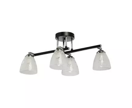 Люстра Тетро (черный, белый, 32)