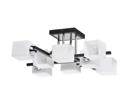 Люстра Тетро (черный, белый)