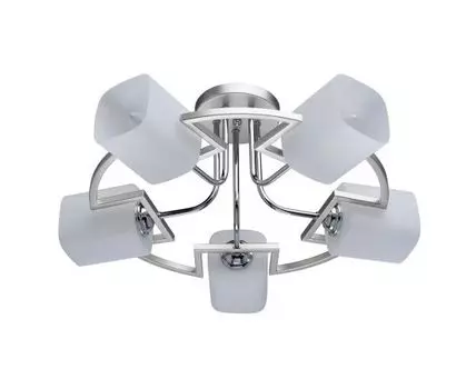 Люстра Тетро (хром, белый)