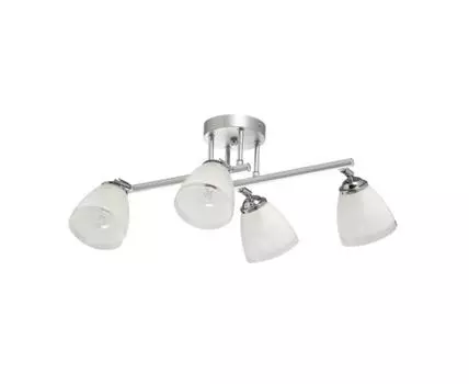 Люстра Тетро (серебристый, белый, 32)