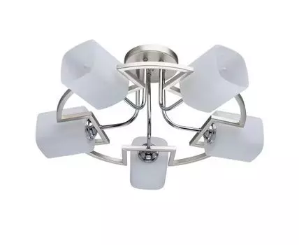 Люстра Тетро (серебристый, белый)