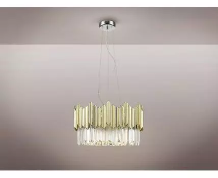 Люстра Tiara 6L хром-золотой