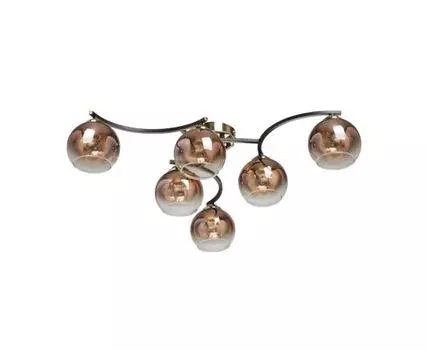 Люстра Вита (черный, медный)