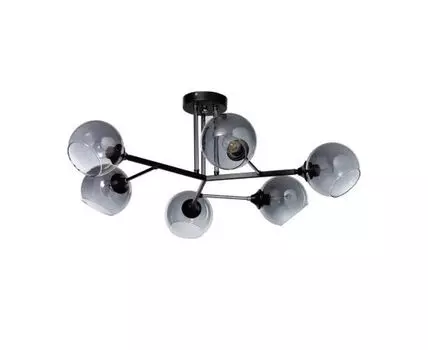 Люстра Вита (черный, серебристый)