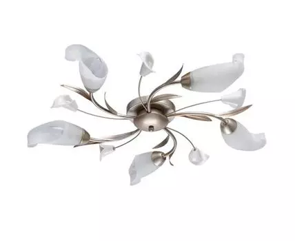 Люстра Восторг (серебристый, белый)