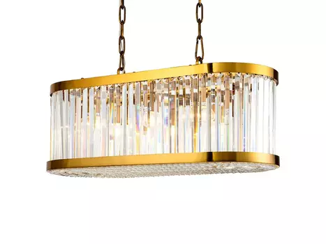 Люстра Welles 8 brass