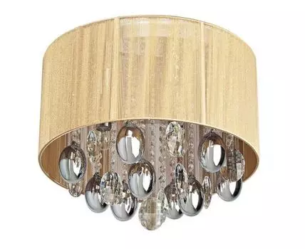 Люстра Жаклин 465011305 (33, 40, Потолочные, Бежевый, 40)