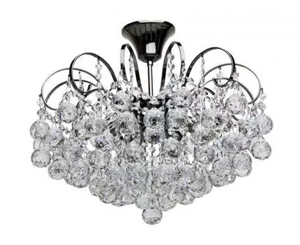 Люстра Жемчуг 232016306 (40, 48, Хрустальные, Черный, 48)